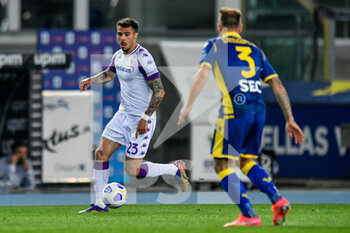 2021-04-20 - Lorenzo Venuti (ACF Fiorentina) - HELLAS VERONA VS ACF FIORENTINA - ITALIAN SERIE A - SOCCER
