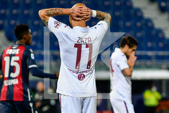 2021-04-21 - Disappointment, frustration of Simone Zaza (Torino FC) - BOLOGNA FC VS TORINO FC - ITALIAN SERIE A - SOCCER