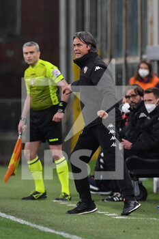 2021-04-21 - FILIPPO INZAGHI (Benevento) - GENOA CFC VS BENEVENTO CALCIO - ITALIAN SERIE A - SOCCER