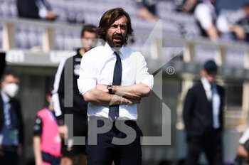 2021-04-25 - Andrea Pirlo coach of Juventus FC - ACF FIORENTINA VS JUVENTUS FC - ITALIAN SERIE A - SOCCER