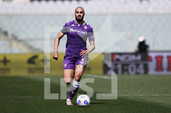 2021-04-25 - Sofyan Amrabat of ACF Fiorentina in action - ACF FIORENTINA VS JUVENTUS FC - ITALIAN SERIE A - SOCCER