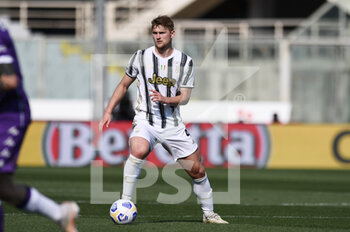 2021-04-25 - Matthijs De Ligt of Juventus FC in action - ACF FIORENTINA VS JUVENTUS FC - ITALIAN SERIE A - SOCCER