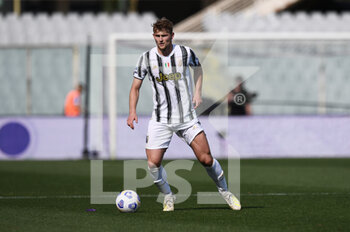2021-04-25 - Matthijs De Ligt of Juventus FC in action - ACF FIORENTINA VS JUVENTUS FC - ITALIAN SERIE A - SOCCER