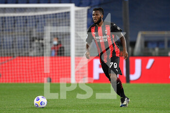 2021-04-26 - Frank Kessie of AC Milan seen in action during the Italian Football Championship League A 2020/2021 match between SS Lazio vs AC Milan at the Olimpic Stadium in Rome. - SS LAZIO VS AC MILAN - ITALIAN SERIE A - SOCCER