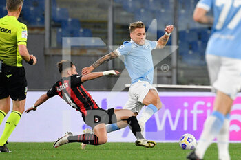 2021-04-26 - seen in action during the Italian Football Championship League A 2020/2021 match between SS Lazio vs AC Milan at the Olimpic Stadium in Rome. - SS LAZIO VS AC MILAN - ITALIAN SERIE A - SOCCER
