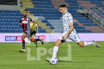 2021-05-01 - Achraf Hakimi (FC Inter) scores a goal of 0-2 - FC CROTONE VS INTER - FC INTERNAZIONALE - ITALIAN SERIE A - SOCCER