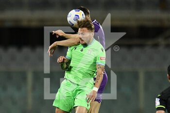 2021-05-08 - Ciro Immobile (SS Lazio) in azione contrastato da Nikola Milenkovic (ACF Fiorentina) - ACF FIORENTINA VS SS LAZIO  - ITALIAN SERIE A - SOCCER