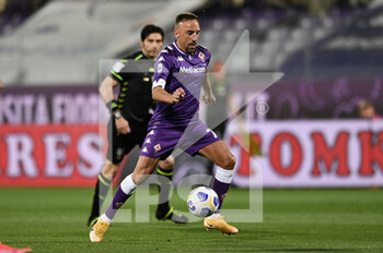 2021-05-08 - Franck Ribery (ACF Fiorentina) in azione - ACF FIORENTINA VS SS LAZIO  - ITALIAN SERIE A - SOCCER