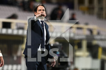 2021-05-08 - Simone Inzaghi allenatore SS Lazio - ACF FIORENTINA VS SS LAZIO  - ITALIAN SERIE A - SOCCER