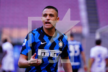 2021-05-08 - Alexis Sanchez (FC Inter) during the Italian championship Serie A football match between FC Internazionale and UC Sampdoria on May 8, 2021 at Giuseppe Meazza stadium in Milan, Italy - Photo Morgese-Rossini / DPPI - INTER - FC INTERNAZIONALE VS UC SAMPDORIA - ITALIAN SERIE A - SOCCER