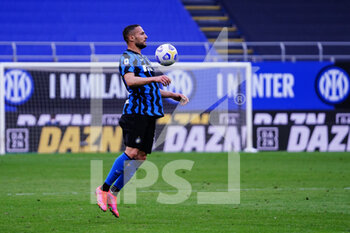 2021-05-08 - Danilo D'Ambrosio (FC Inter) during the Italian championship Serie A football match between FC Internazionale and UC Sampdoria on May 8, 2021 at Giuseppe Meazza stadium in Milan, Italy - Photo Morgese-Rossini / DPPI - INTER - FC INTERNAZIONALE VS UC SAMPDORIA - ITALIAN SERIE A - SOCCER
