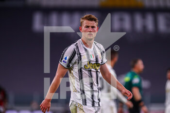 2021-05-09 - Matthijs de Ligt of Juventus Fc during the Italian championship Serie A football match between Juventus FC and AC Milan on May 9, 2021 at Allianz Stadium in Turin, Italy - Photo Morgese-Rossini / DPPI - JUVENTUS FC VS AC MILAN - ITALIAN SERIE A - SOCCER