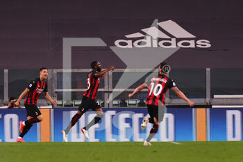 2021-05-09 - Fikayo Tomori of Ac Milan score goal during the Italian championship Serie A football match between Juventus FC and AC Milan on May 9, 2021 at Allianz Stadium in Turin, Italy - Photo Morgese-Rossini / DPPI - JUVENTUS FC VS AC MILAN - ITALIAN SERIE A - SOCCER