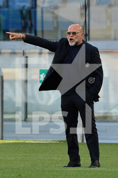 2021-05-09 - Serie Cosmi coach of FC Crotone seen in action during the Italian Football Championship League A 2020/2021 match between AS Roma vs FC Crotone at the Olimpic Stadium in Rome. - AS ROMA VS FC CROTONE - ITALIAN SERIE A - SOCCER