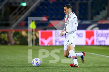 2021-05-12 - Davide Zappacosta (Genoa) in action - BOLOGNA FC VS GENOA CFC - ITALIAN SERIE A - SOCCER