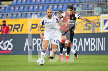 2021-05-12 - Sofyan Amrabat of Fiorentina - CAGLIARI CALCIO VS ACF FIORENTINA - ITALIAN SERIE A - SOCCER