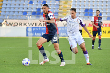2021-05-12 - Gabriele Zappa of Cagliari Calcio - CAGLIARI CALCIO VS ACF FIORENTINA - ITALIAN SERIE A - SOCCER