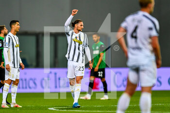 2021-05-12 - Adrien Rabiot (Juventus FC) celebra il gol - US SASSUOLO VS JUVENTUS FC - ITALIAN SERIE A - SOCCER