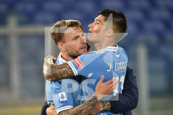 2021-05-12 -  Ciro Immobile (Lazio) celebrates after score a goal  - SS LAZIO VS PARMA CALCIO - ITALIAN SERIE A - SOCCER