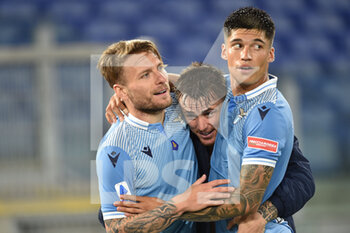 2021-05-12 -  Ciro Immobile (Lazio) celebrates after score a goal  - SS LAZIO VS PARMA CALCIO - ITALIAN SERIE A - SOCCER