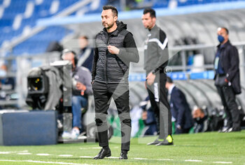 2021-05-12 - Roberto De Zerbi (Coach US Sassuolo) - US SASSUOLO VS JUVENTUS FC - ITALIAN SERIE A - SOCCER