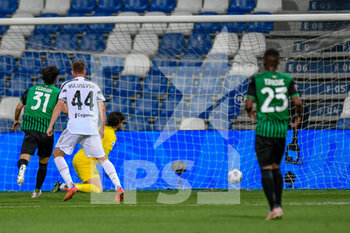 2021-05-12 - Adrien Rabiot (Juventus FC) scores a goal 0-1 - US SASSUOLO VS JUVENTUS FC - ITALIAN SERIE A - SOCCER
