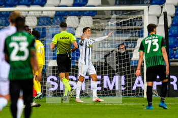 2021-05-12 - Cristiano Ronaldo (Juventus FC) celebrates after scoring a goal 0-2 - US SASSUOLO VS JUVENTUS FC - ITALIAN SERIE A - SOCCER