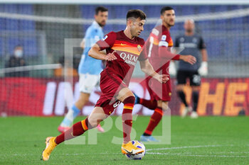 2021-05-15 - Stephan El Shaarawy of Roma in action during the Italian championship Serie A football match between AS Roma and SS Lazio on May 15, 2021 at Stadio Olimpico in Rome, Italy - Photo Federico Proietti / DPPI - AS ROMA VS SS LAZIO - ITALIAN SERIE A - SOCCER