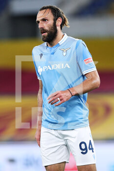 2021-05-15 - Vedat Muriqi of Lazio reacts during the Italian championship Serie A football match between AS Roma and SS Lazio on May 15, 2021 at Stadio Olimpico in Rome, Italy - Photo Federico Proietti / DPPI - AS ROMA VS SS LAZIO - ITALIAN SERIE A - SOCCER