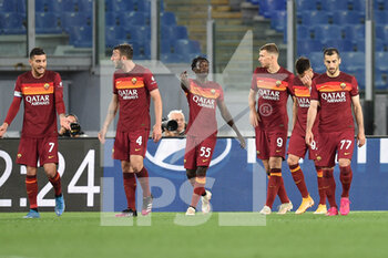 2021-05-15 - Henrik Mkhitarian score a gol (Roma) - AS ROMA VS SSC LAZIO  - ITALIAN SERIE A - SOCCER