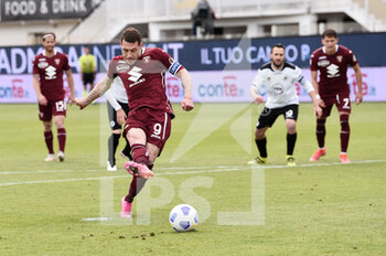2021-05-15 - Andrea Belotti(Torino FC) scores a goal - SPEZIA CALCIO VS TORINO FC - ITALIAN SERIE A - SOCCER