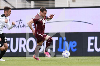 2021-05-15 - Andrea Belotti (Torino FC) in action - SPEZIA CALCIO VS TORINO FC - ITALIAN SERIE A - SOCCER