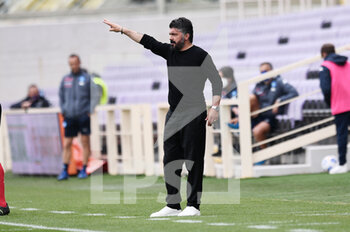 2021-05-16 - Gennaro Gattuso allenatore Napoli SSC - ACF FIORENTINA VS SSC NAPOLI - ITALIAN SERIE A - SOCCER