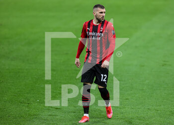 2021-05-16 - Ante Rebic of AC Milan in action during the Serie A 2020/21 football match between AC Milan vs Cagliari Calcio at Giuseppe Meazza Stadium, Milan, Italy on May 16, 2021 - Photo FCI / Fabrizio Carabelli - AC MILAN VS CAGLIARI CALCIO - ITALIAN SERIE A - SOCCER