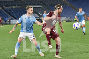 2021-05-18 - Cristian Ansaldi (Torino ) Manuel Lazzari (Lazio) - SS LAZIO VS TORINO FC - ITALIAN SERIE A - SOCCER