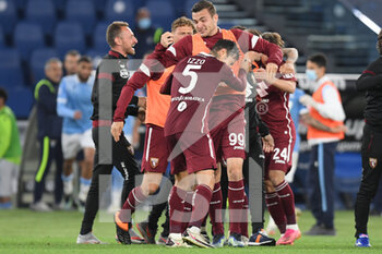 2021-05-18 - Torino Celebrates  - SS LAZIO VS TORINO FC - ITALIAN SERIE A - SOCCER