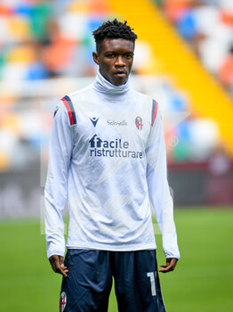 2021-06-01 - Ibrahima Mbaye (Bologna) portrait during warm up - BOLOGNA FC ITALIAN FOOTBALL SERIE A SEASON 2020/2021 (ARCHIVES) - ITALIAN SERIE A - SOCCER