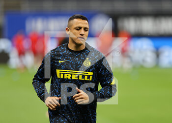 2021-06-01 - Alexis Sanchez of FC Internazionale during the Serie A 2020/21 season of FC Internazionale at Giuseppe Meazza Stadium in Milan, Italy - Photo FCI / Fabrizio Carabelli - INTER - FC INTERNAZIONALE SEASON 2020/2021 (ARCHIVES) - ITALIAN SERIE A - SOCCER