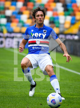 2021-06-01 - Tommaso Augello (Sampdoria) portrait in action - UC SAMPDORIA ITALIAN FOOTBALL SERIE A SEASON 2020/2021 - ITALIAN SERIE A - SOCCER