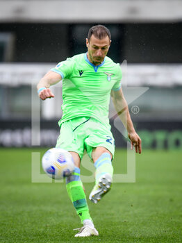 2021-06-01 - Stefan Radu (Lazio) portrait in action - SS LAZIO ITALIAN FOOTBALL SERIE A SEASON 2020/2021 (ARCHIVES) - ITALIAN SERIE A - SOCCER