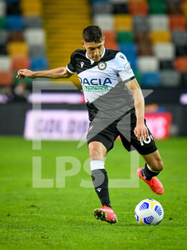 2021-06-01 - Nahuel Molina (Udinese) in action portrait - UDINESE CALCIO ITALIAN FOOTBALL SERIE A SEASON 2020/2021 (ARCHIVES) - ITALIAN SERIE A - SOCCER
