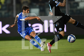 2021-08-21 - Filippo Bandinelli (Empoli FC) (SS Lazio) scores a goal - EMPOLI FC VS SS LAZIO - ITALIAN SERIE A - SOCCER