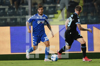 2021-08-21 - Filippo Bandinelli (Empoli FC) in action - EMPOLI FC VS SS LAZIO - ITALIAN SERIE A - SOCCER