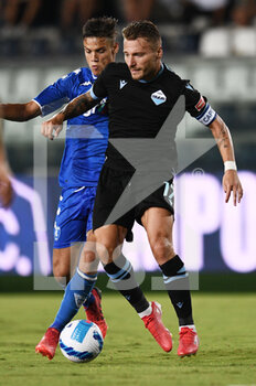 2021-08-21 - Ciro Immobile (SS Lazio) in action against Samuele Ricci (Empoli FC) - EMPOLI FC VS SS LAZIO - ITALIAN SERIE A - SOCCER