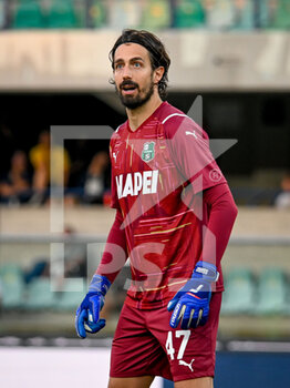 2021-08-21 - Andrea Consigli (Sassuolo) - HELLAS VERONA FC VS US SASSUOLO - ITALIAN SERIE A - SOCCER