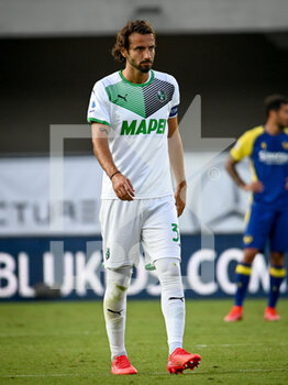 2021-08-21 - Gian Marco Ferrari (Sassuolo) - HELLAS VERONA FC VS US SASSUOLO - ITALIAN SERIE A - SOCCER