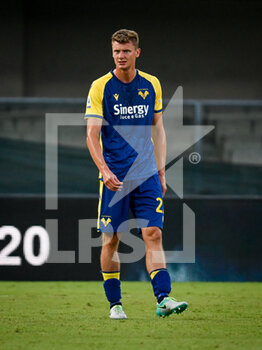2021-08-21 - Pawel Dawidowicz (Verona) - HELLAS VERONA FC VS US SASSUOLO - ITALIAN SERIE A - SOCCER