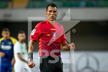 2021-08-21 - The referee Manuel Volpi - HELLAS VERONA FC VS US SASSUOLO - ITALIAN SERIE A - SOCCER