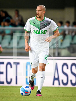 2021-08-21 - Vlad Chiriches (Sassuolo) - HELLAS VERONA FC VS US SASSUOLO - ITALIAN SERIE A - SOCCER