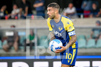 2021-08-21 - Mattia Zaccagni (Verona) - HELLAS VERONA FC VS US SASSUOLO - ITALIAN SERIE A - SOCCER